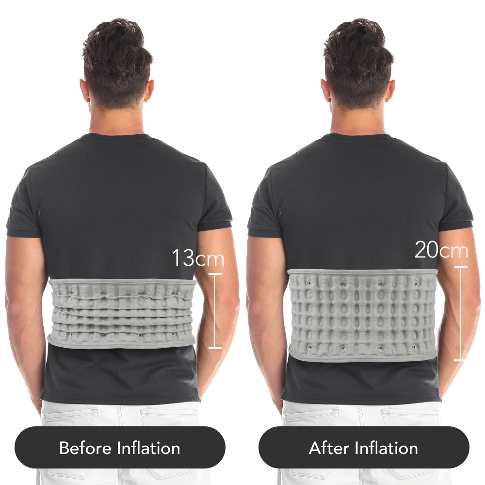 Inflatable Waist Belt To Relieve Low Back Pain