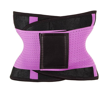 Waist Trimmer Belt Body Shaper Abdominal Trainer Weight Loss Fat Burning Straps