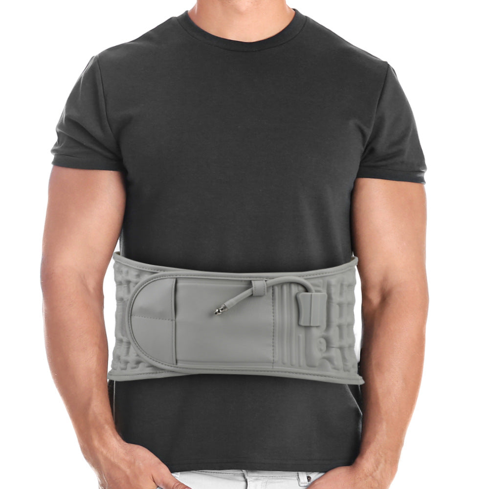 Inflatable Waist Belt To Relieve Low Back Pain